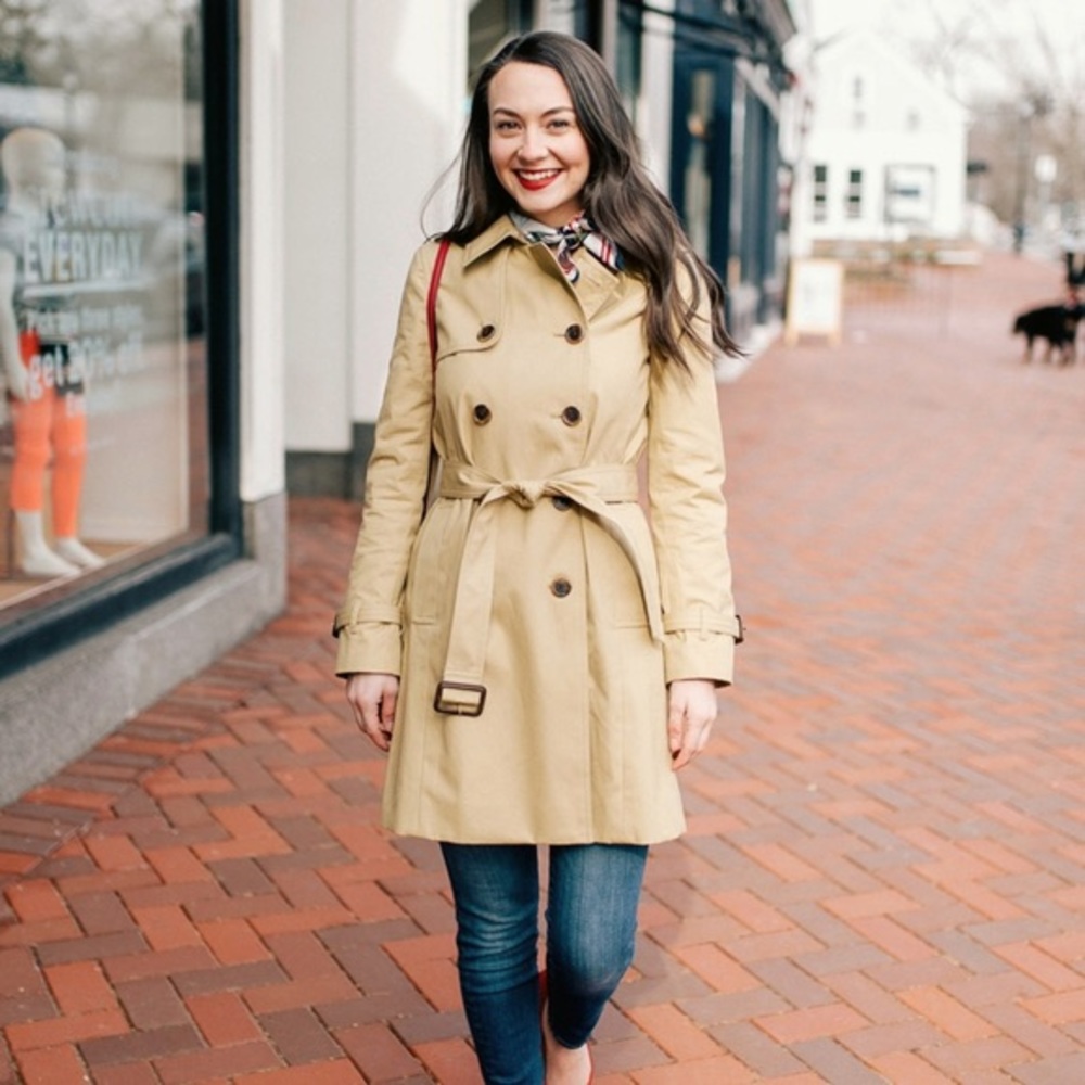 Jcrew 2011 Icon Trench Coat H5862